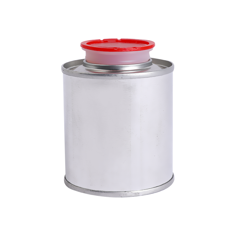 100ml/250ml Engine Oil Round Tin Can With Plastic Lid