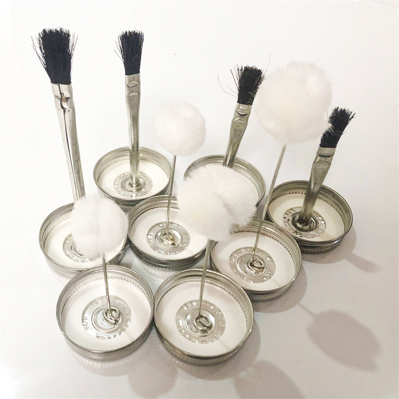 Brush Metal Lid For Evenly Spread