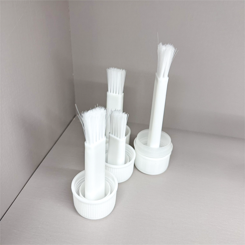 Brush Plastic Lid For Evenly Spread